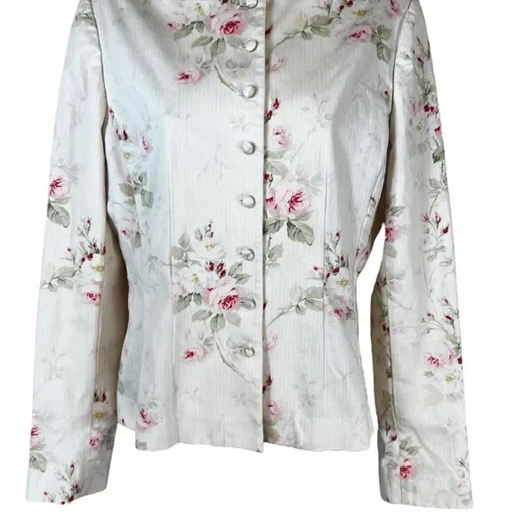 Lauren Ralph Lauren Westbury Antique Roses Blazer